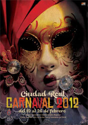 Cartel anunciador de los Carnavales 2012 de Ciudad Real