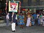 Acto de inauguracin del Festival e izada de banderas de los pases participantes en la Plaza Mayor.