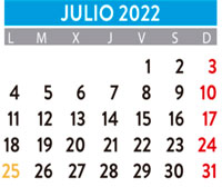 Cabañuelas de julio del 2022