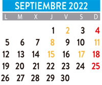 Cabañuelas de septiembre del 2022
