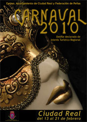 Cartel anunciador de los Carnavales 2010 de Ciudad Real