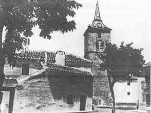 Plazuela de Santiago, en 1936