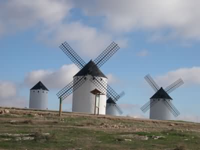 Molinos de viento. Campo de Criptana (Ciudad Real)