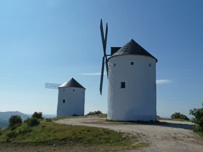 Molinos de viento. Puerto Lápice (Ciudad Real)