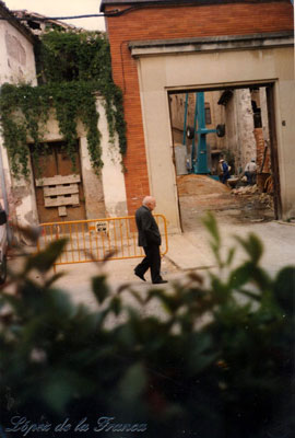 Fotografía de Eduardo Matos, captada de incognito al maestro por Liberto López de la Franca en 1989 en Ciudad Real