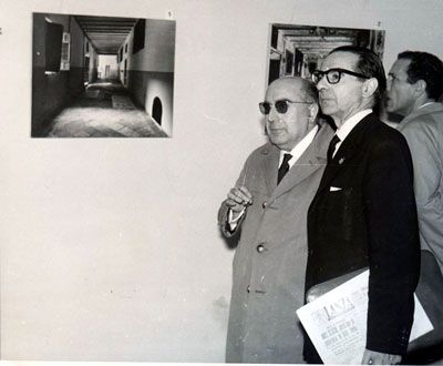Eduardo Matos y José Montero Alonso en Malagón