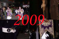 Procesión de la Hermandad de Jesus de Nazareno de Ciudad Real en el año 2009
