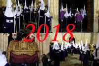 Procesión de la Hermandad de Jesus de Nazareno de Ciudad Real en el año 2018