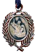 Medalla de la Hermandad de la Oracion en el Huerto de los Olivos de Ciudad Real