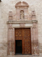 Portada de la iglesia de la Merced de Ciudad Real