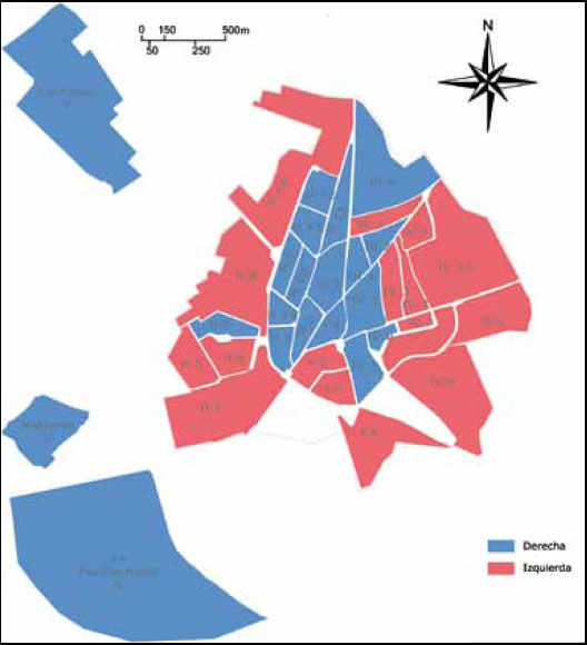 Resultados electorales municipales en los distritos y secciones de Ciudad Real. 1979